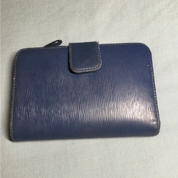 Prada Blue Leather Wallet - Picture 2 of 14